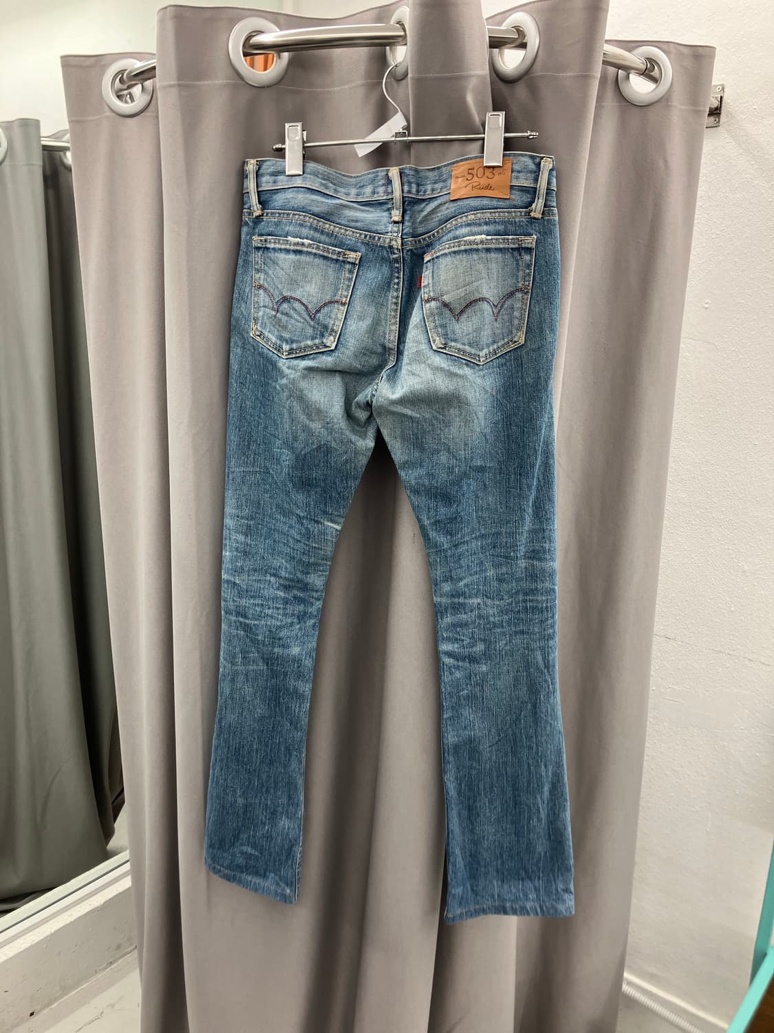 에드윈 슬릿 워싱 데님진 상품이미지5