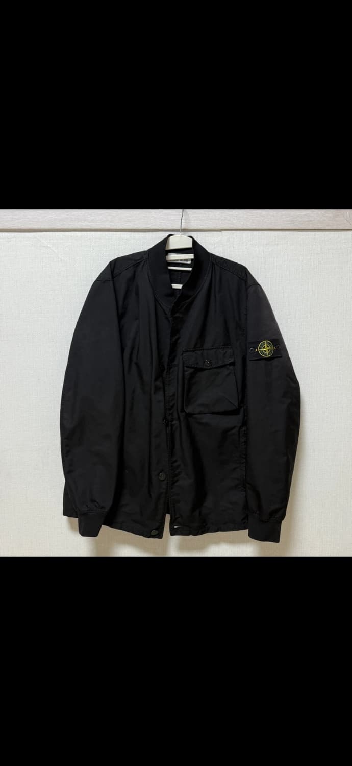 스톤아일랜드 DAVID-TC 블랙 자켓 L 상품이미지1