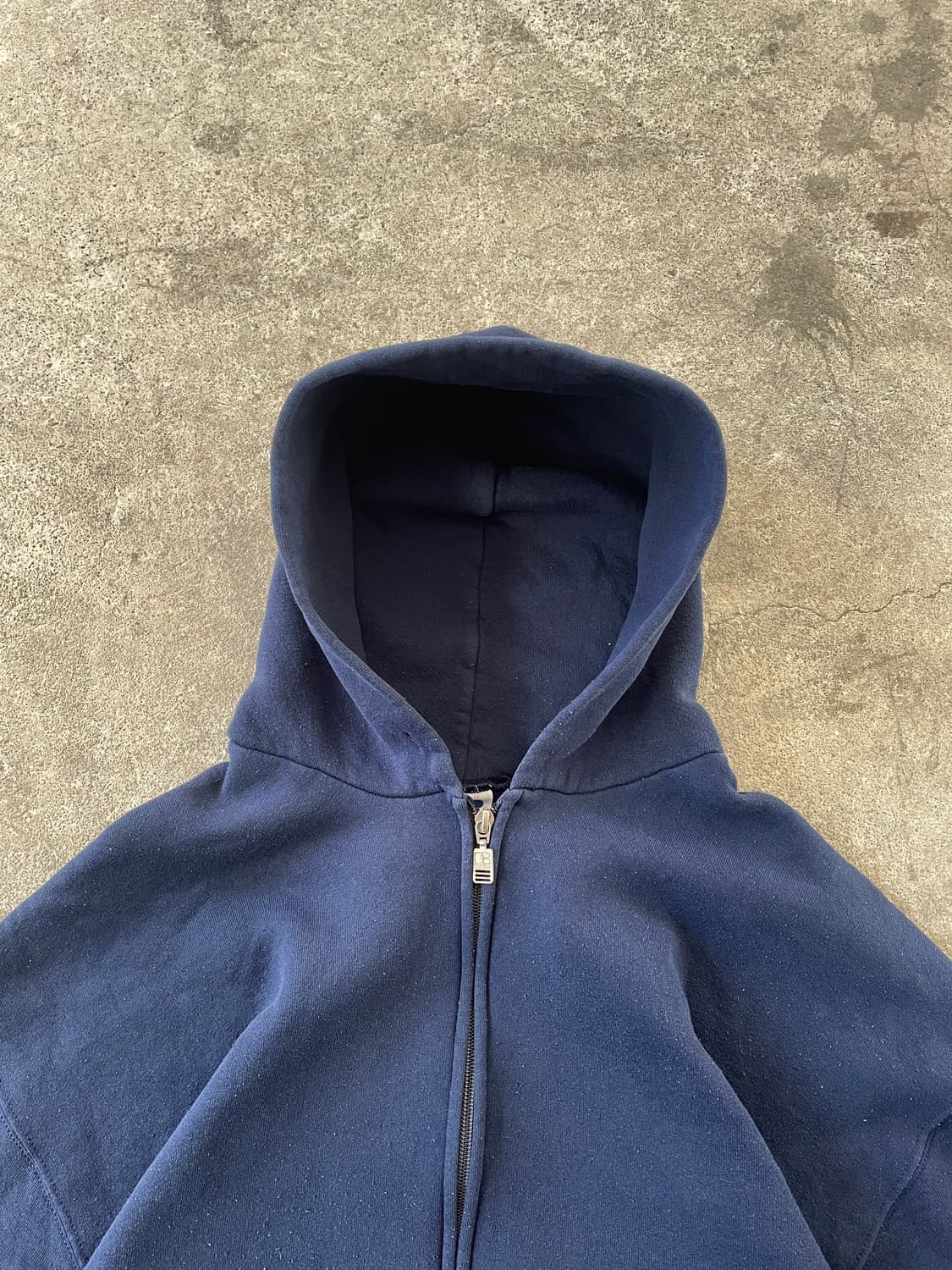 00s Russell Navy Hood zip 상품이미지3