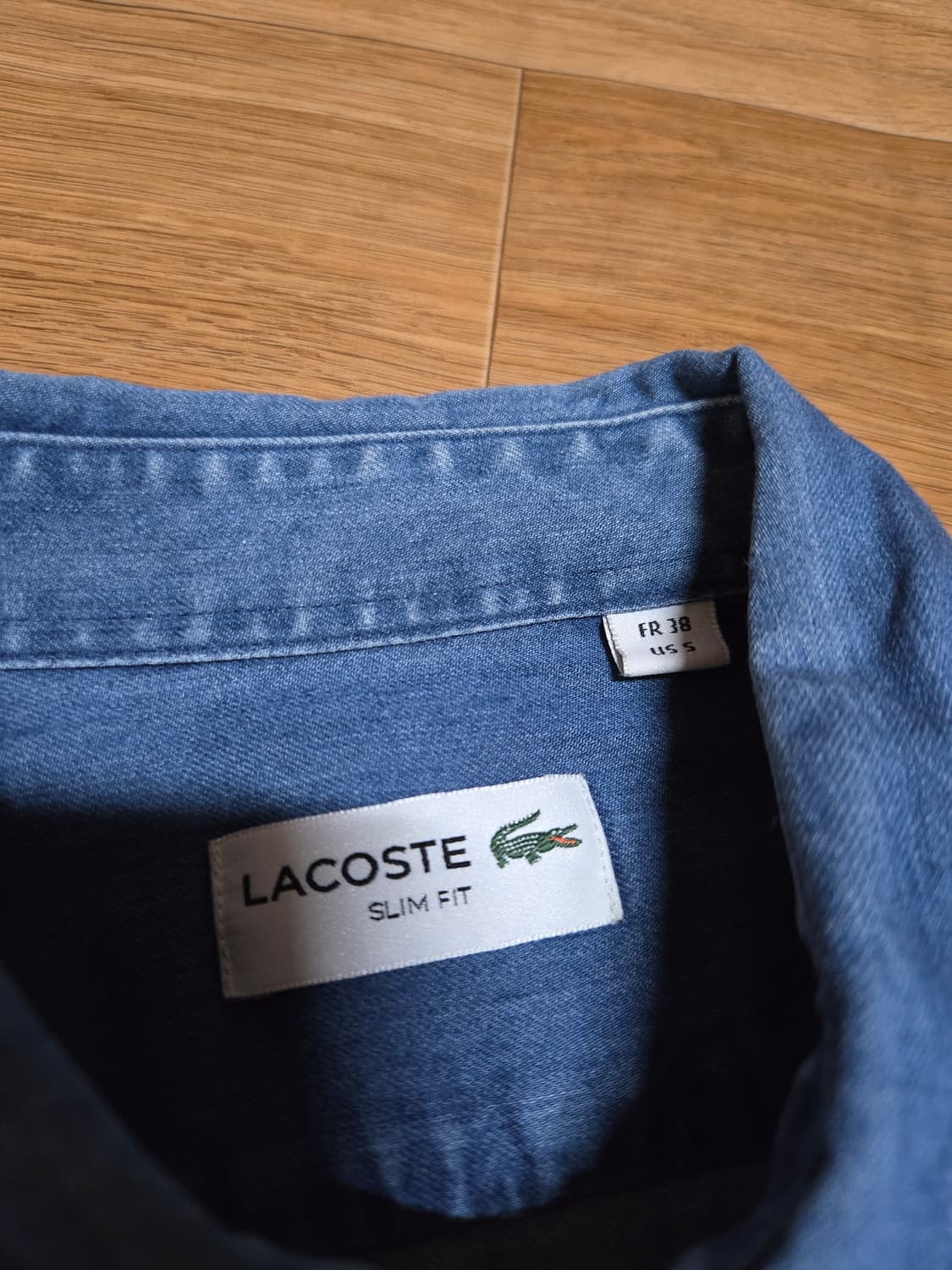 라코스테 데님 셔츠 남방 상품이미지6