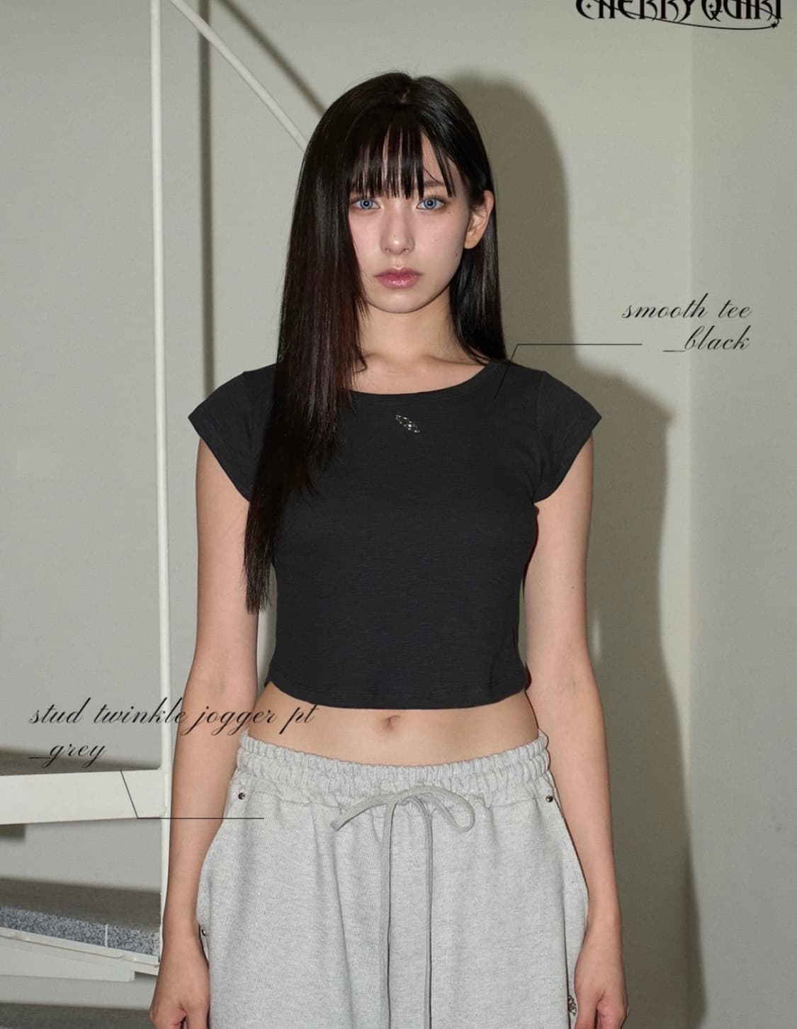 체리퀴리 반팔 티 상품이미지1