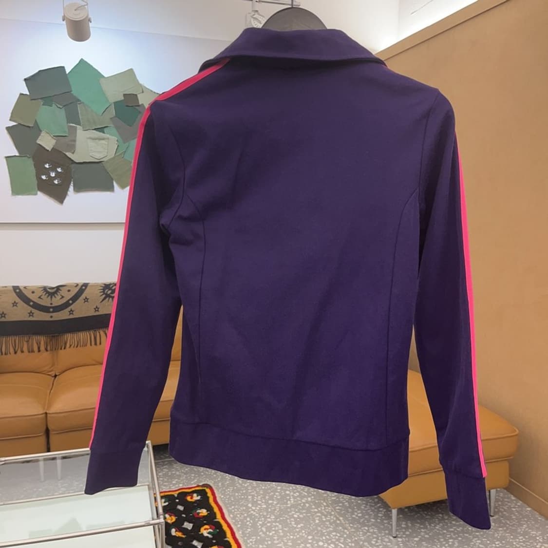 아디다스 유로파 레트로 Y2K 퍼플핑크 져지 집업 95 C08292 상품이미지3