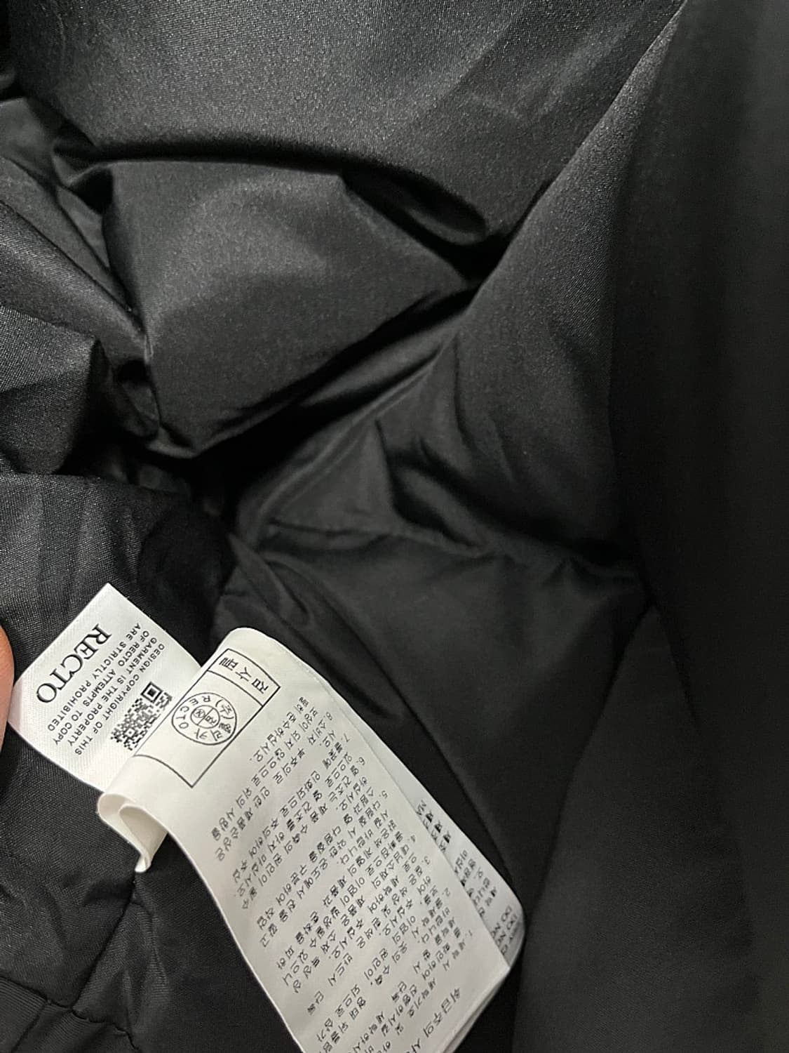 여) 렉토 카라 숏다운패딩  상품이미지8