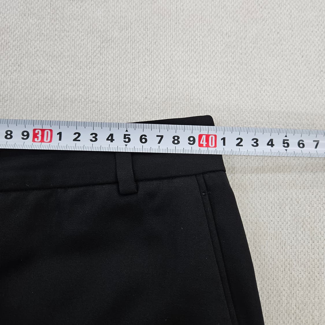 [실측확인] KOHO 구호 여성 블랙 H라인 스커트 치마 0115YH2 상품이미지7