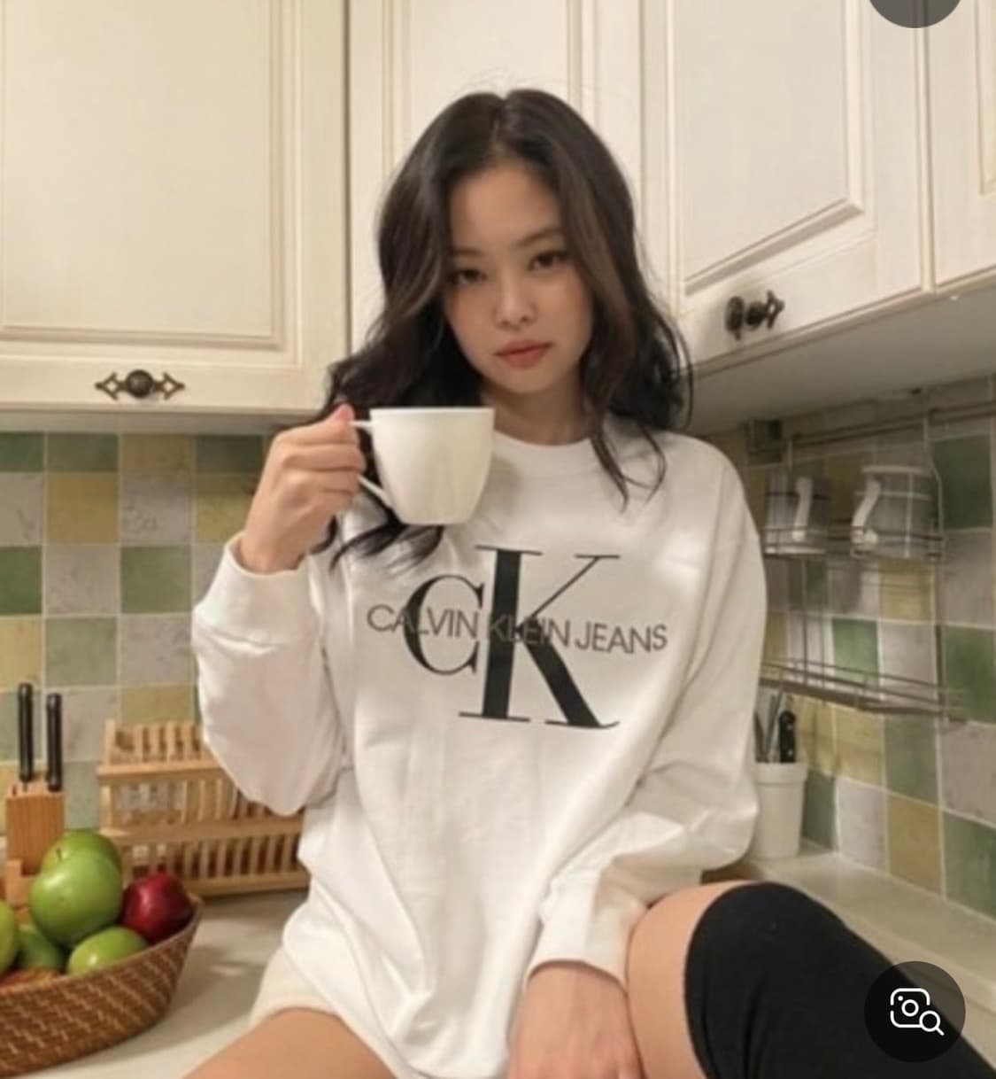 캘빈클라인 맨투맨(화이트) 상품이미지1