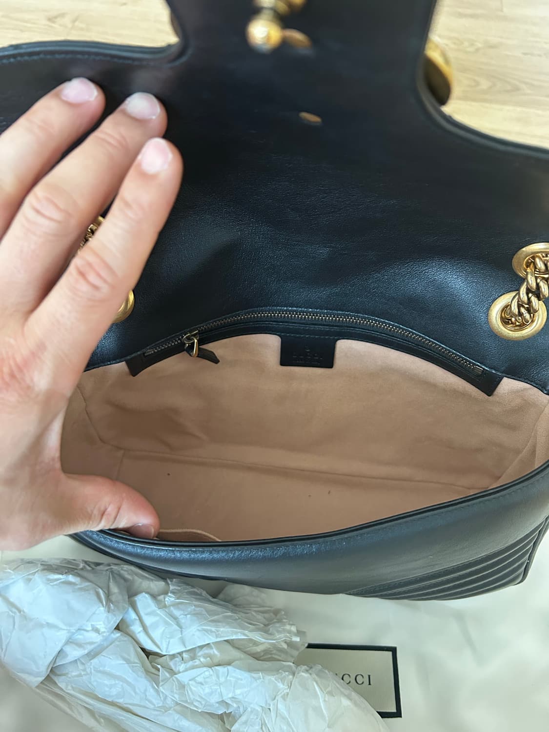 구찌 마몽 라지 숄더백 상품이미지4