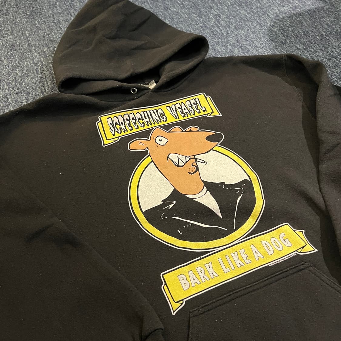 빈티지 90s Screeching Weasel 후디 상품이미지4