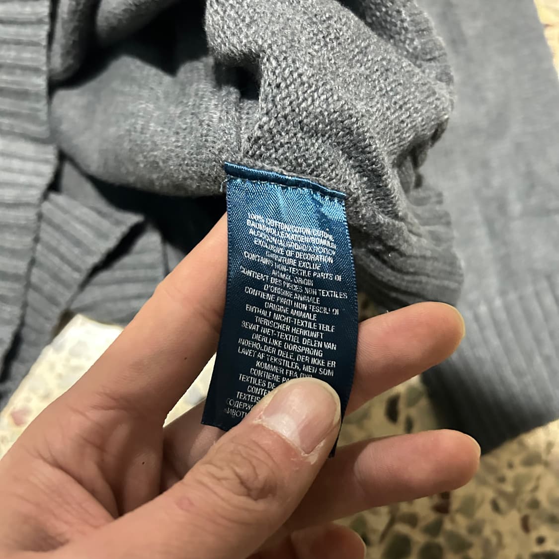 폴로 랄프로렌(POLO RalphLauren) 코튼 반집업 니트 상품이미지6