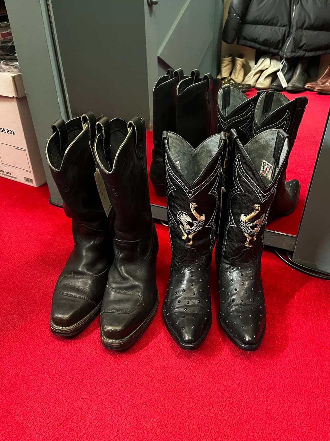MOTORCYCLE WESTERN BOOTS 상품이미지7
