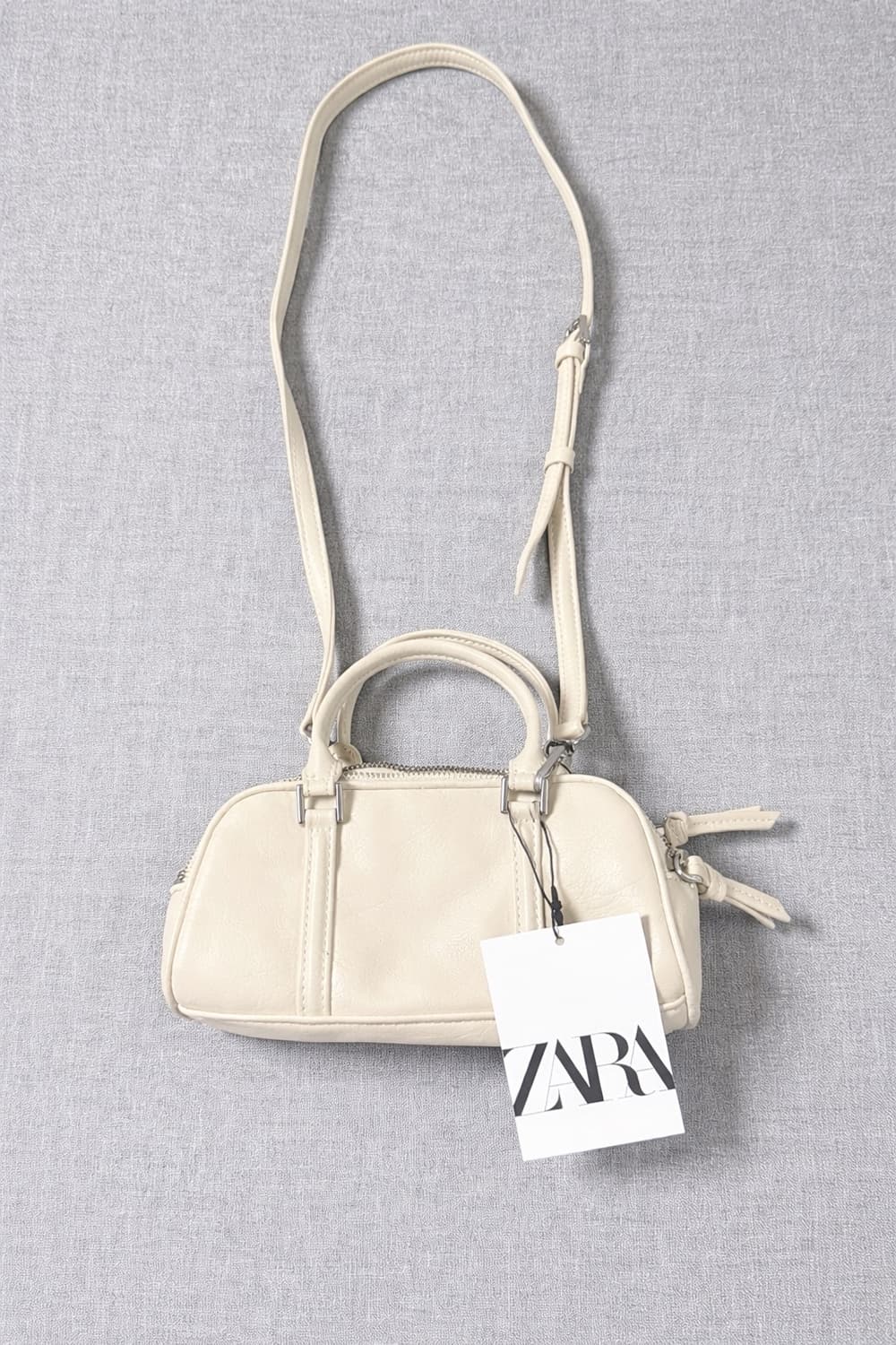 새상품) 자라 아이보리 미니 숄더백 상품이미지1