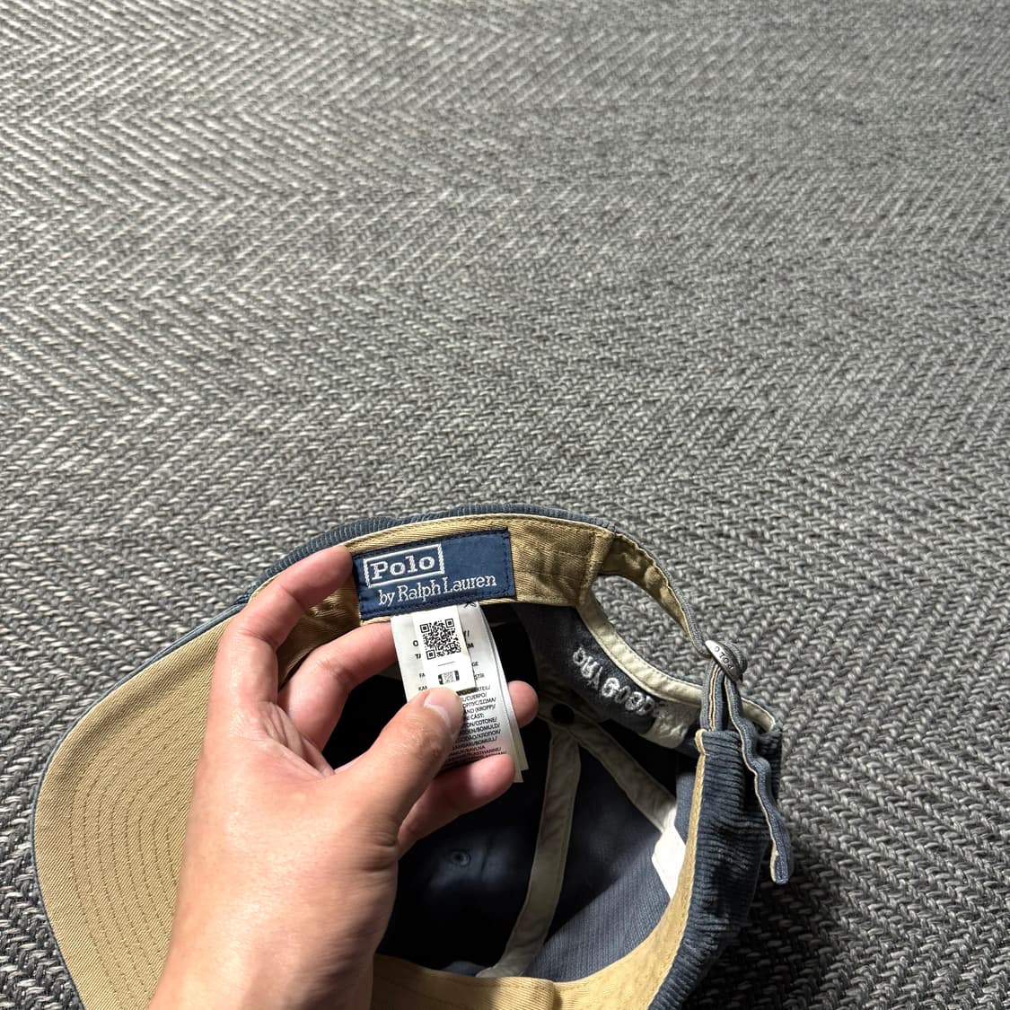 폴로랄프로렌 신형 코듀로이 아플리케 볼캡 모자 상품이미지5