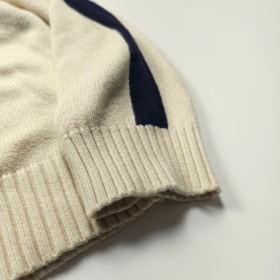 폴로 랄프로렌 포니 로고 사이드라인 하프집업 니트 (XL) 상품이미지3