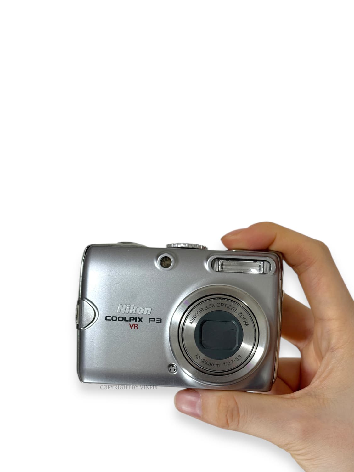 니콘 쿨픽스 P3 (coolpix p3) 빈티지 디지털 카메라 디카 상품이미지9