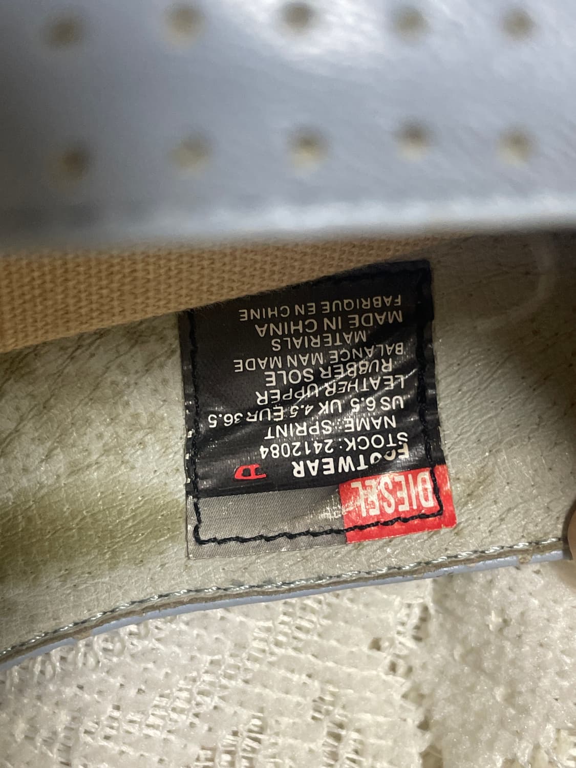 디젤 옥스포드 구두 상품이미지3