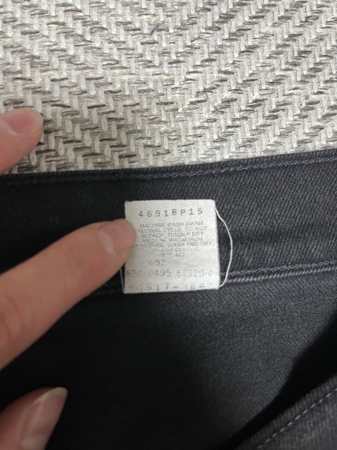 90s 리바이스 517 블랙 38x34 상품이미지3