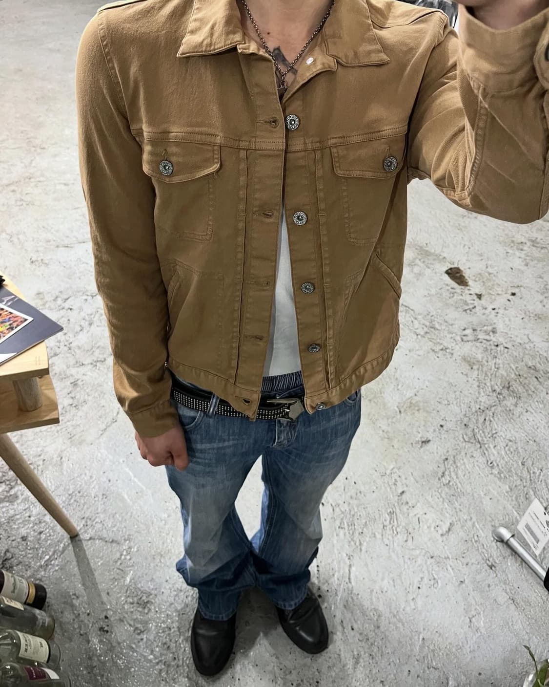 nono universe trucker jacket 상품이미지1