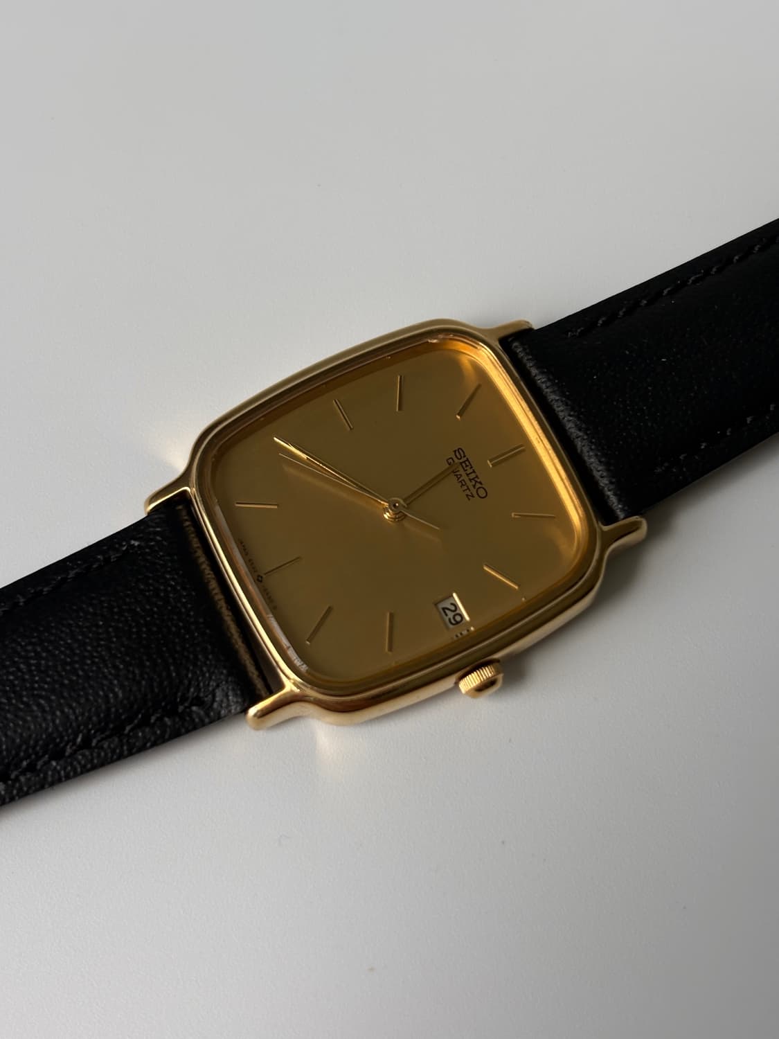 1980s Gold Square Quartz 상품이미지3