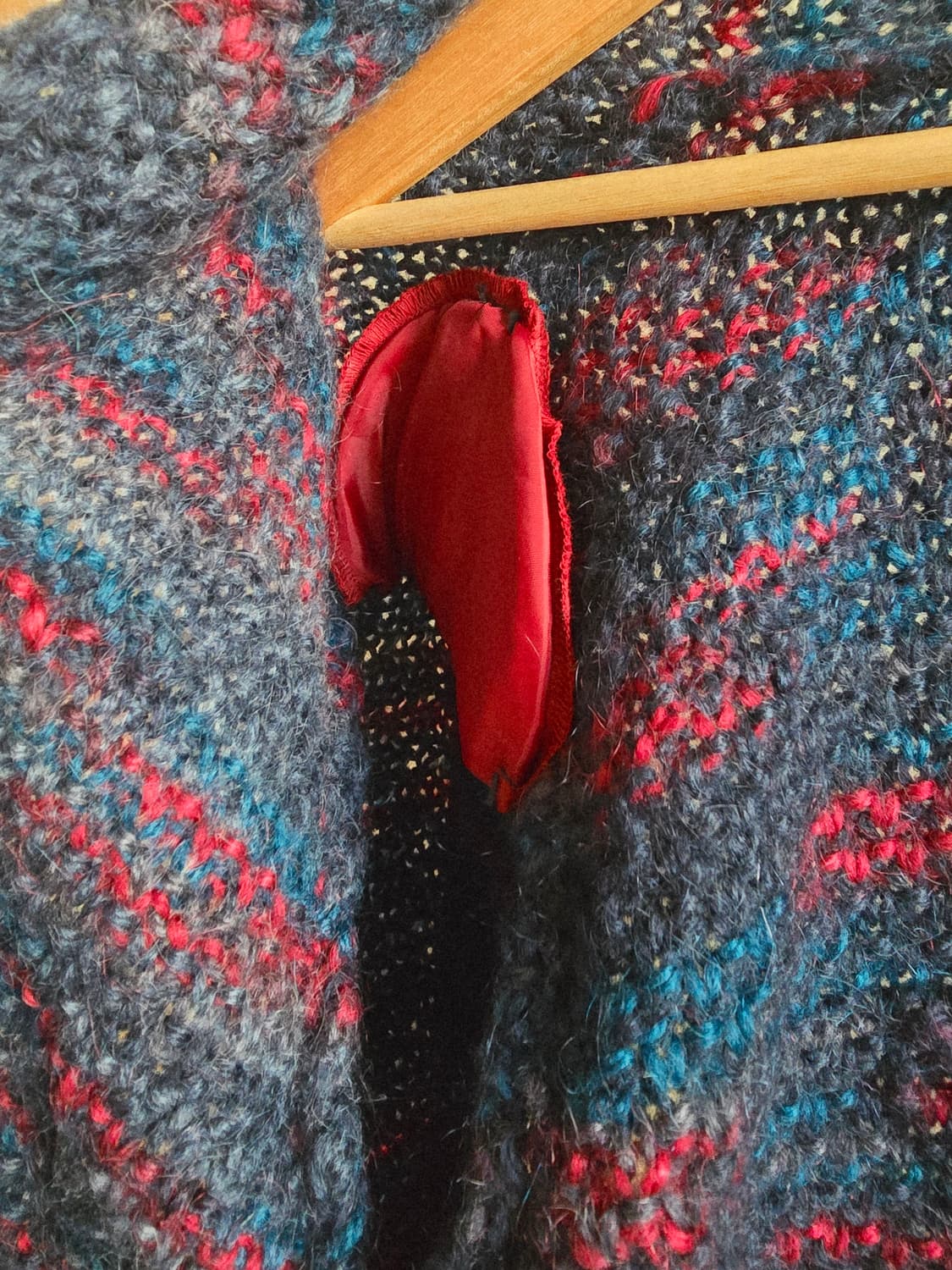 빈티지 핸드메이드 울 가디건 자켓  상품이미지5