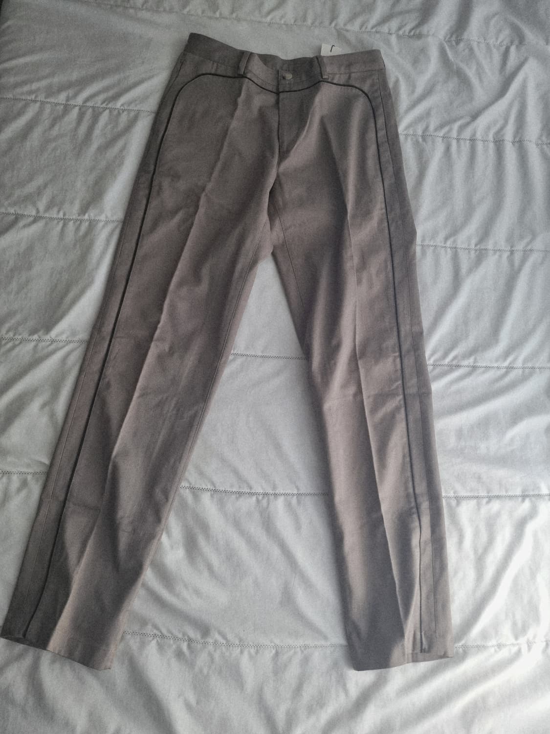 Dries van noten piping cotton trouser 46 상품이미지1