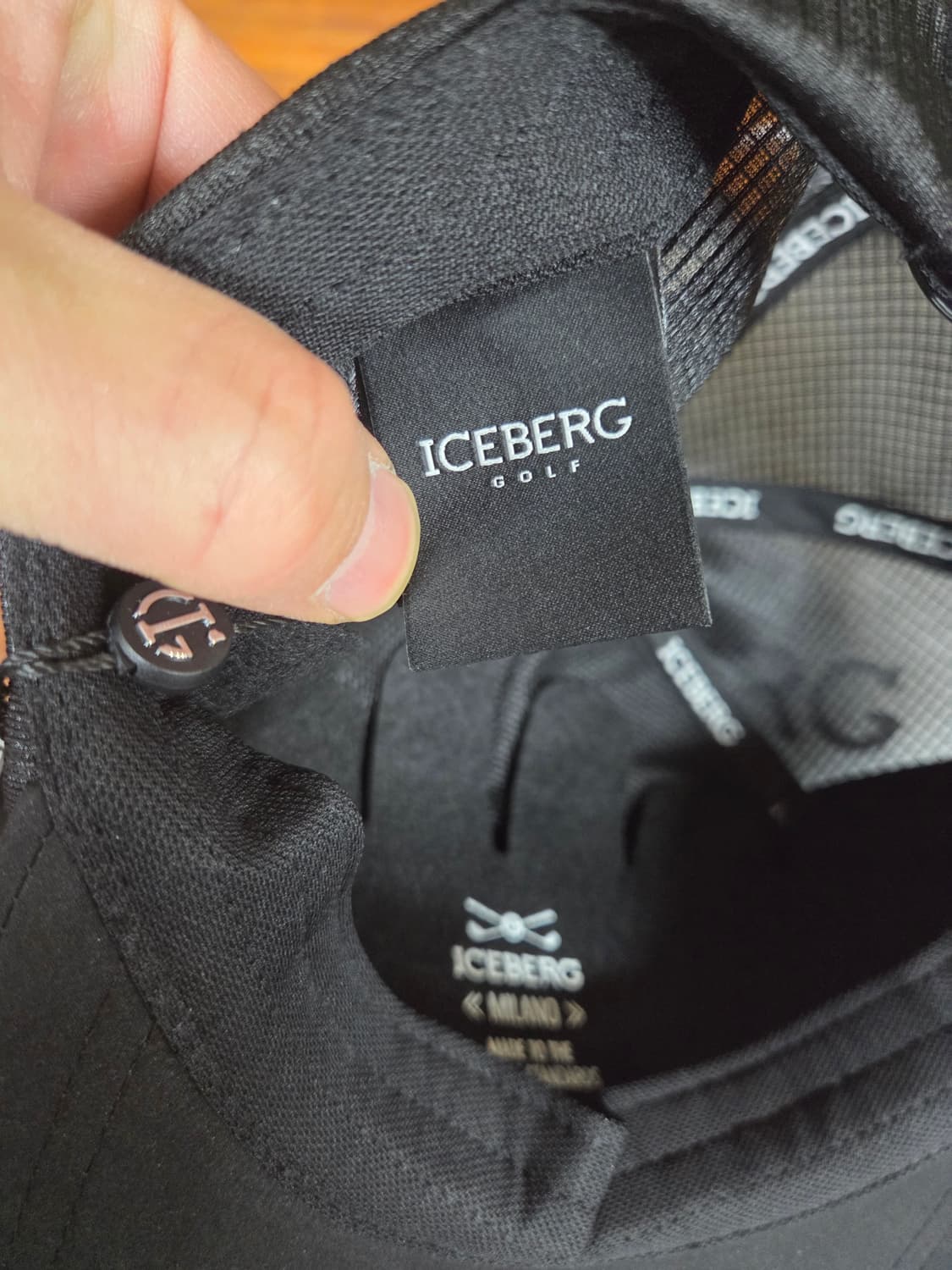 아이스버그 골프 메쉬 모자 프리  상품이미지6