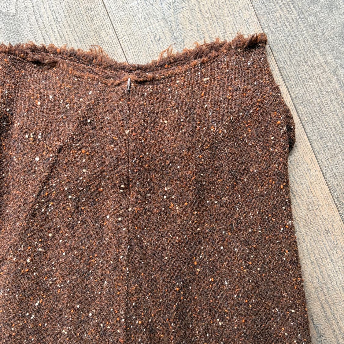 Ribbon Tweed Distressed Skirt 상품이미지9