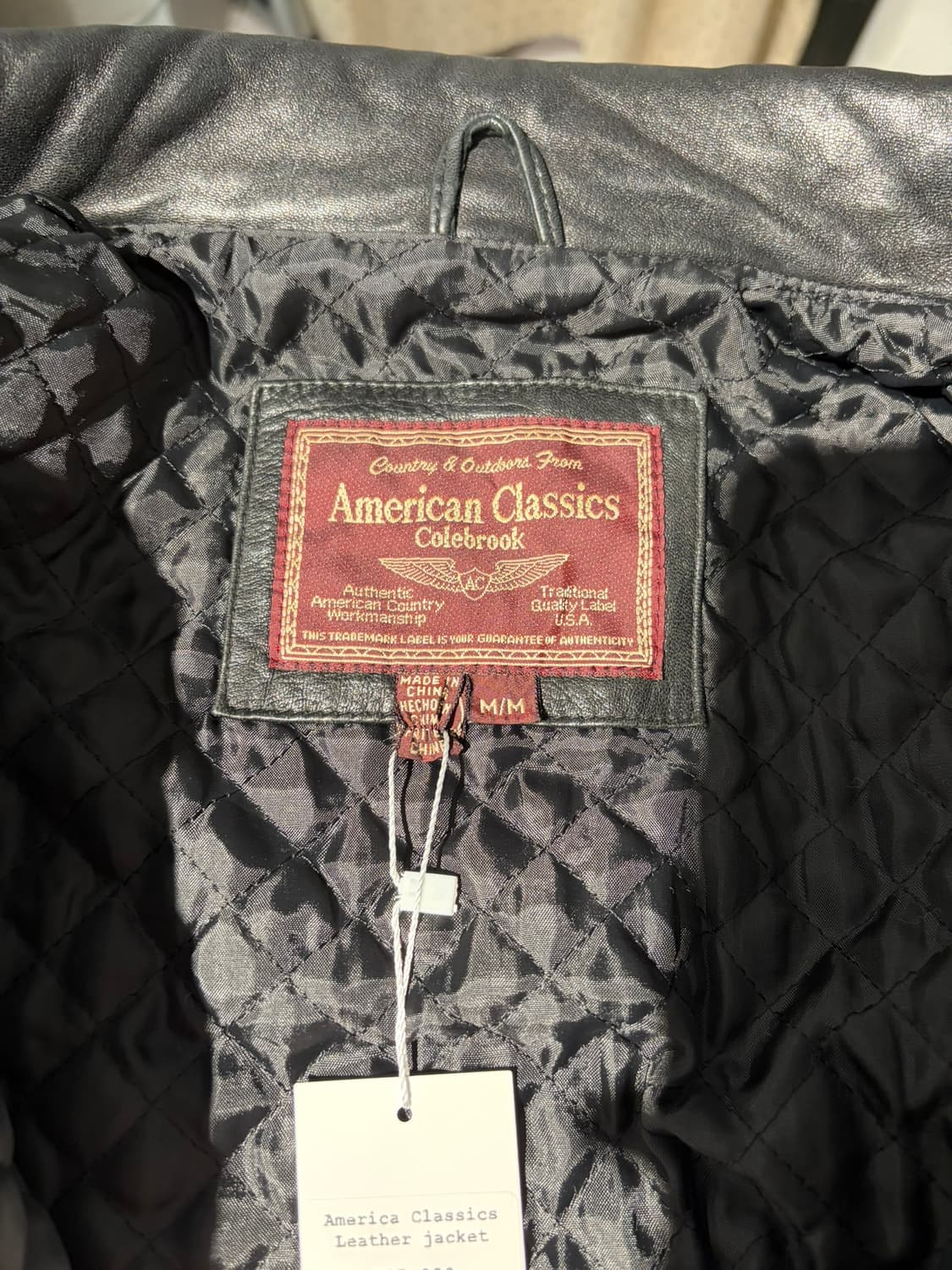 American Classic 레더 자켓 상품이미지4