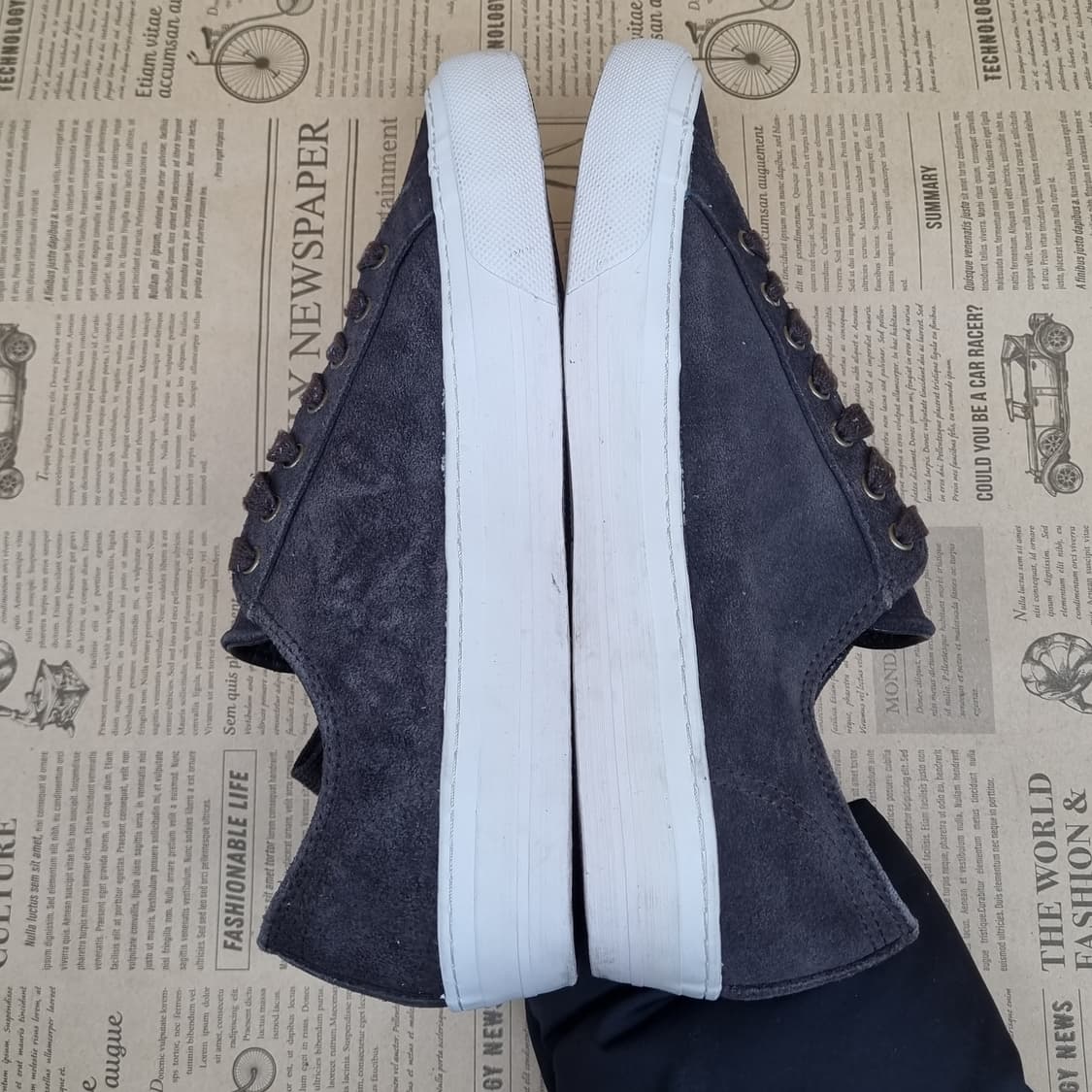 NMG 스웨이드 남성스니커즈265 상품이미지5