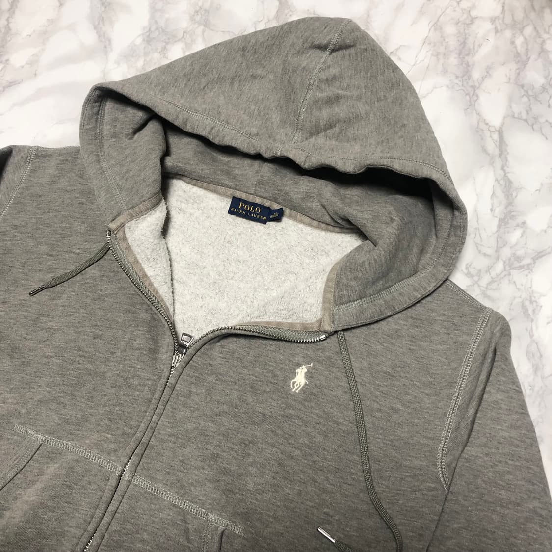 폴로 랄프로렌 후드 집업 자켓 언발란스 거의새거 상품이미지2