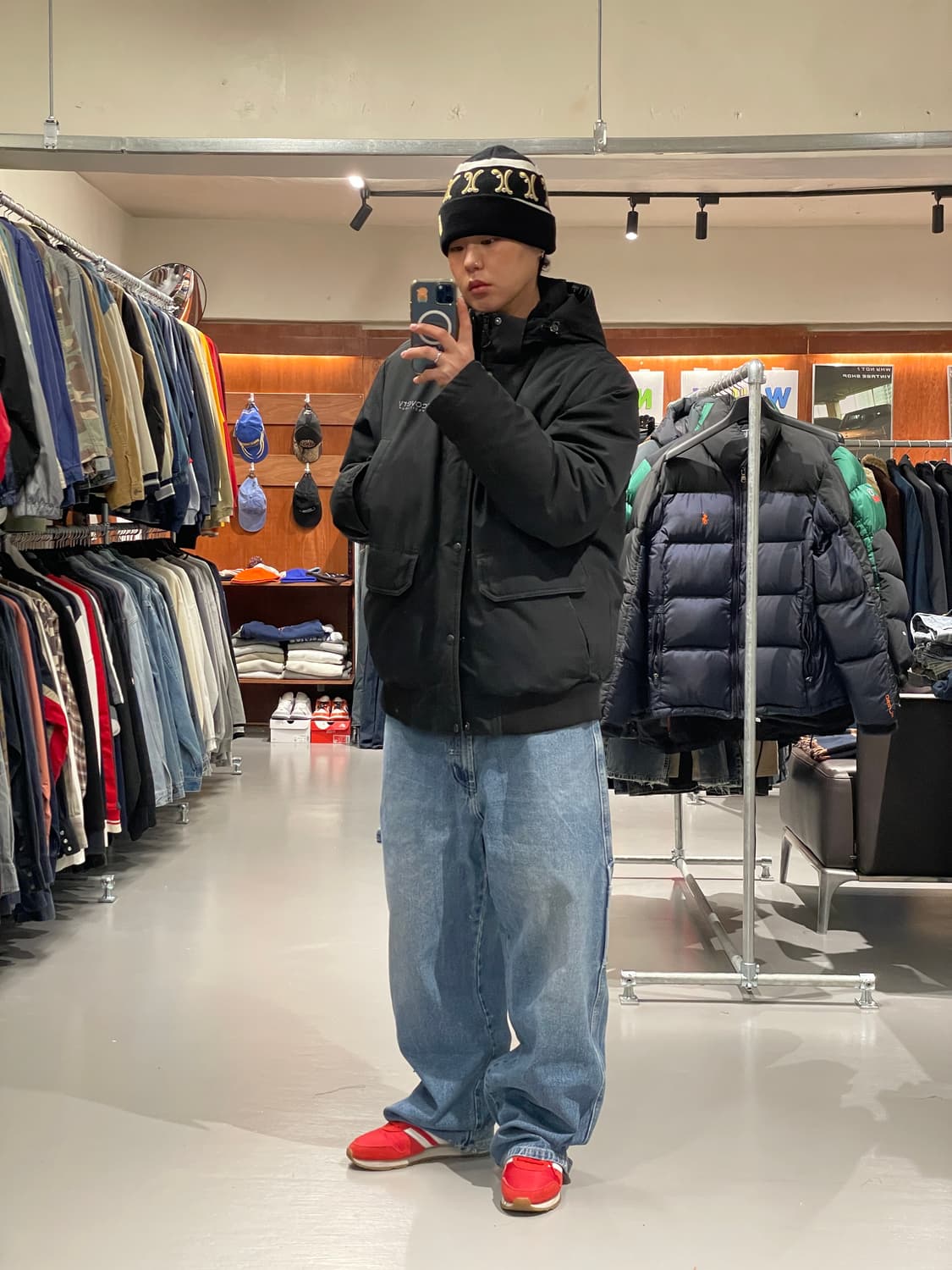 ❤️‍🔥디스커버리 준대장급 패딩❤️‍🔥(드라이클리닝 완료) 상품이미지3