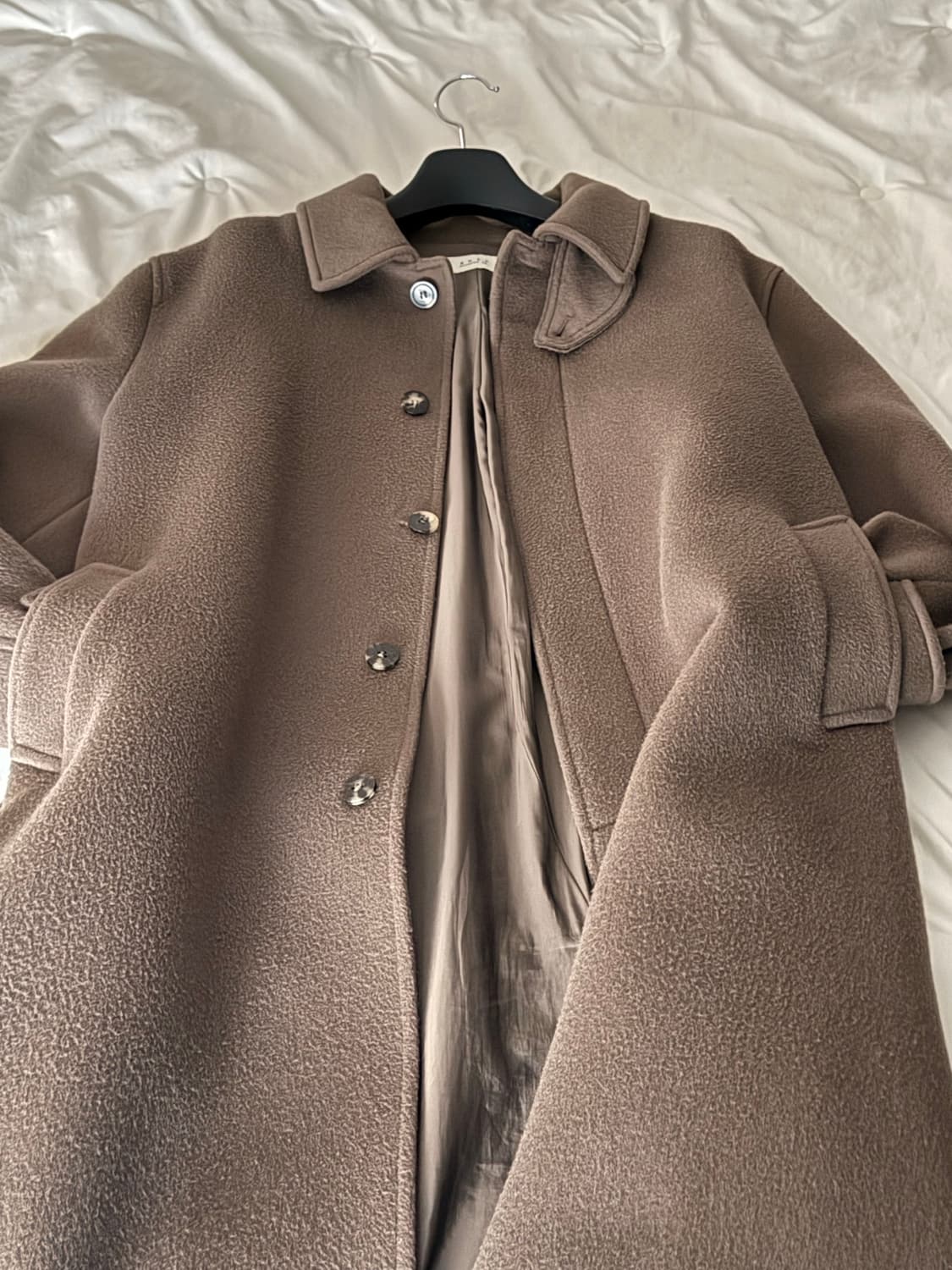 셔터 20FW 벨티드 발마칸 코트 L 상품이미지3