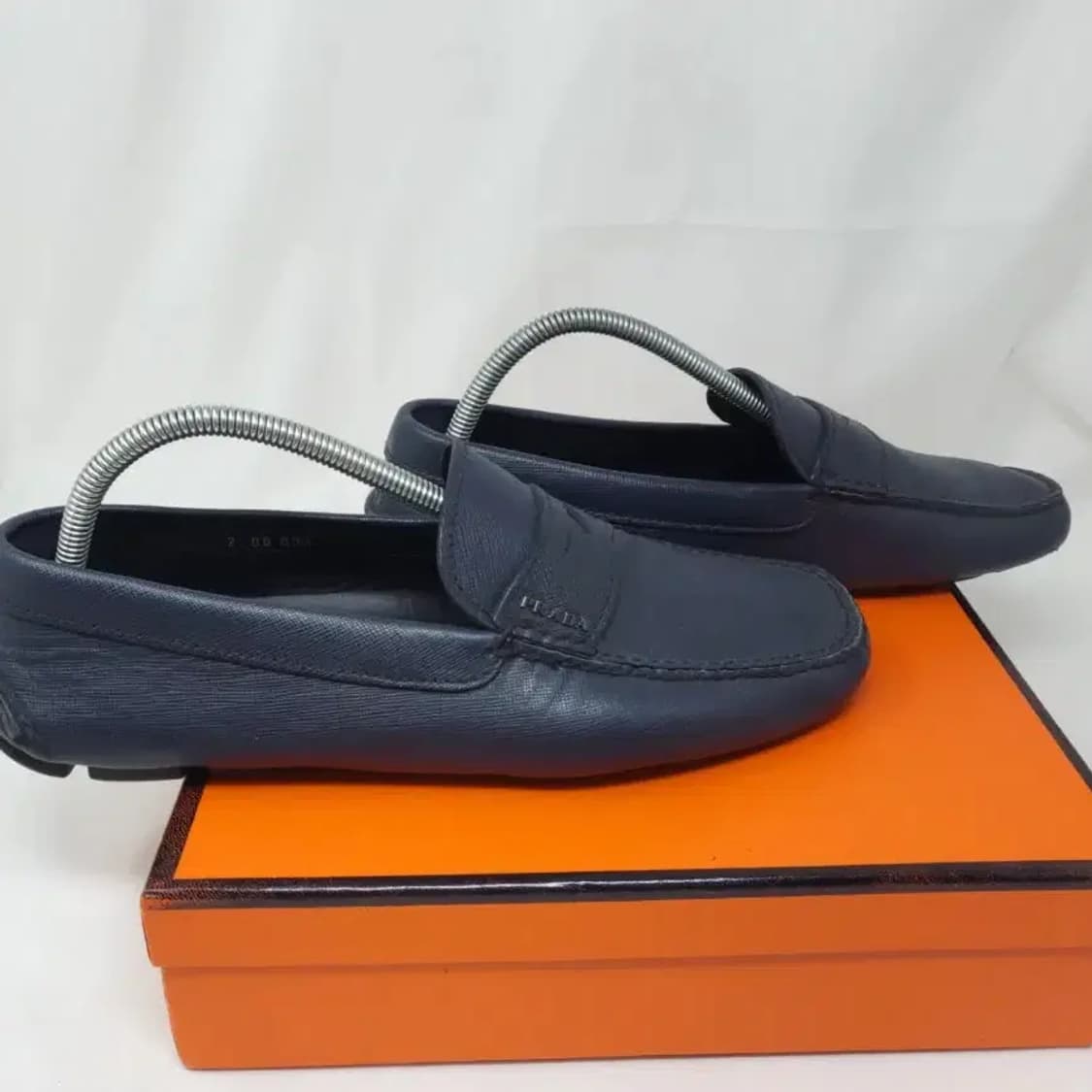 정품 프라다 사피아노 드라이빙 슈즈 270mm 상품이미지5