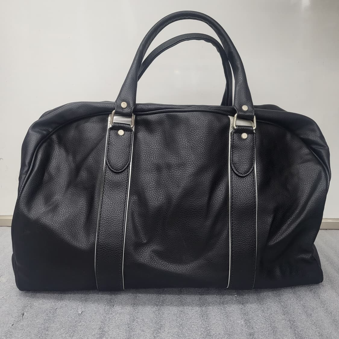 BMW 골프 보스턴백 블랙 49x33x21cm 상품이미지5