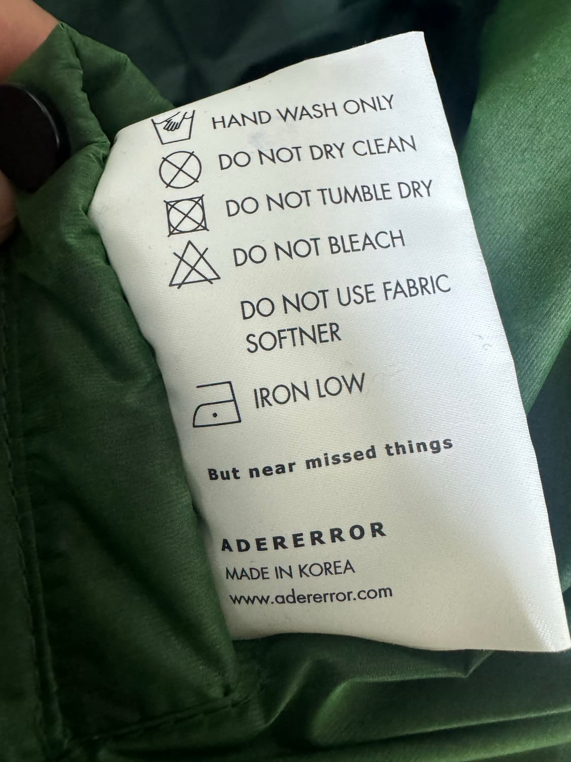 [A2] 아더에러 데칼 로고 푸퍼 패딩 판매 상품이미지6