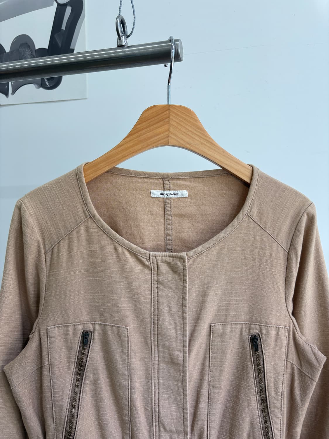 SIMPLICITE 카라리스 집업 자켓  상품이미지2