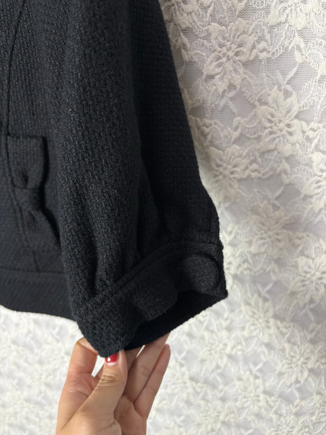 블랙 숏 자켓 상품이미지8