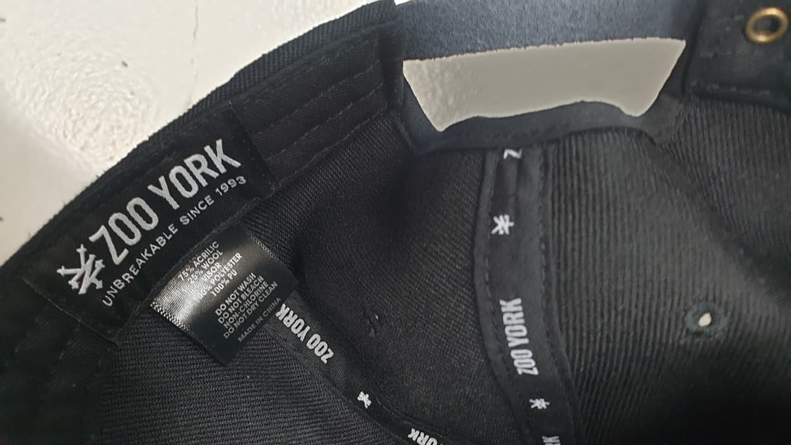 쥬욕  스냅백 블랙 상품이미지5