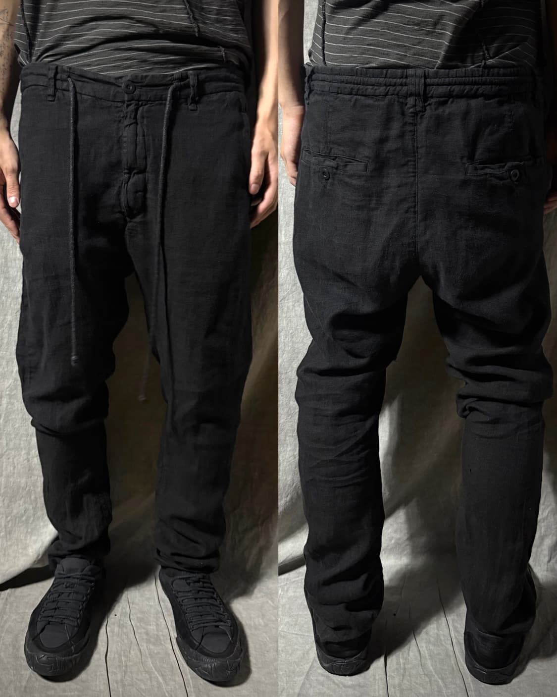 Poème Bohémien Linen Drawstring Pants  상품이미지1