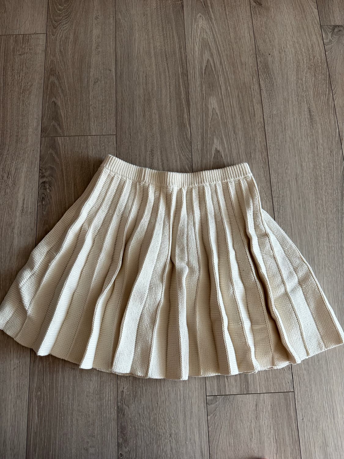 새상품 리포메이션 마티아 코튼 니트 미니 스커트 사이즈 XS 상품이미지4