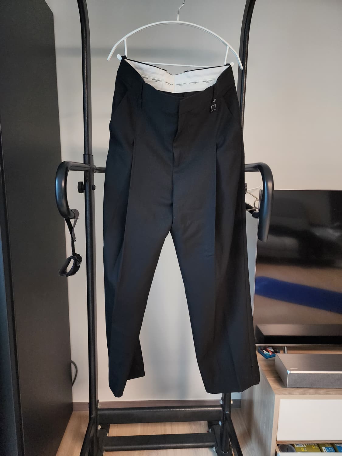 (48/32)우영미 원턱 와이드 슬랙스 상품이미지1