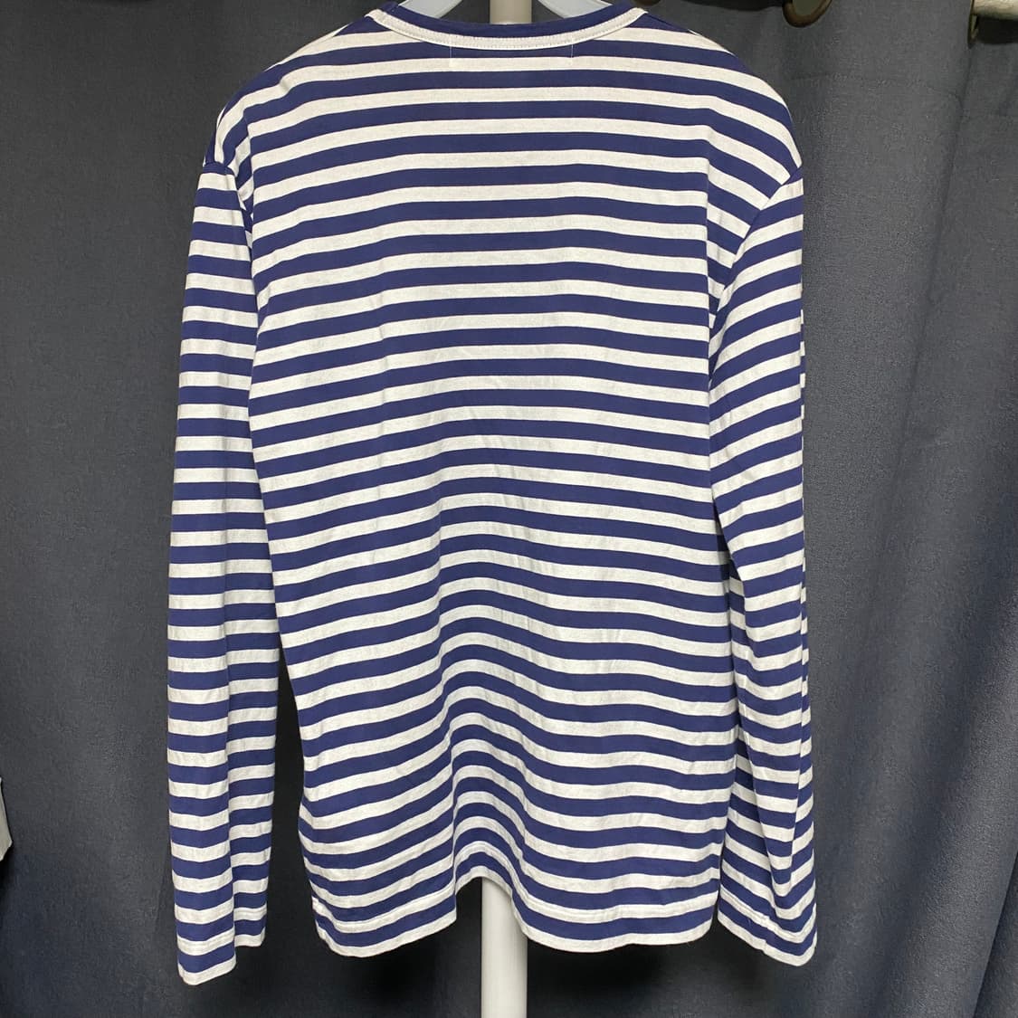 꼼데가르송 더블와펜 롱슬리브 네이비 M 상품이미지4