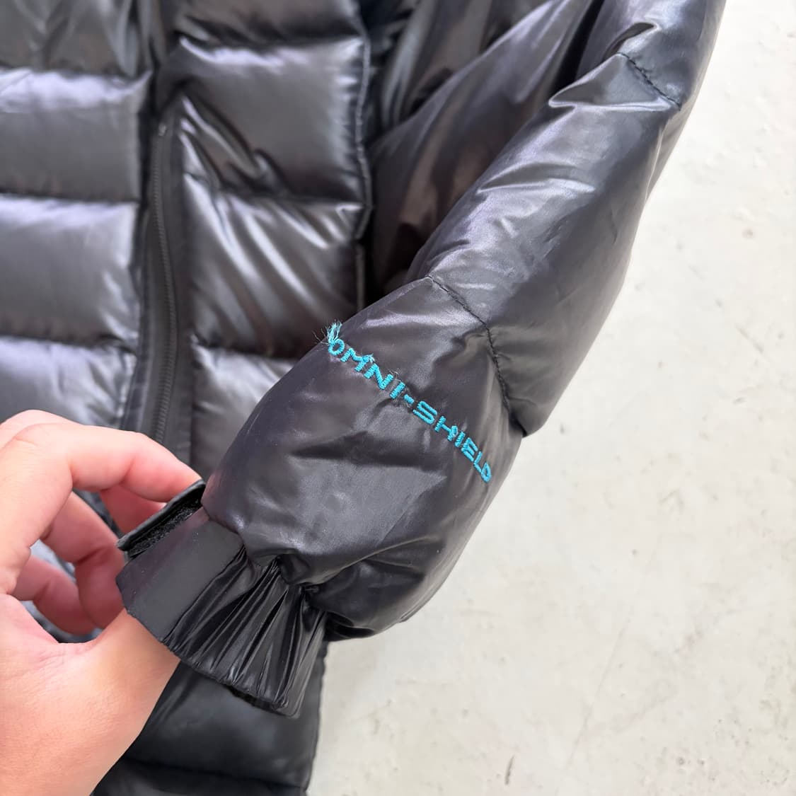 00s 컬럼비아 빈티지 경량패딩 M 상품이미지4