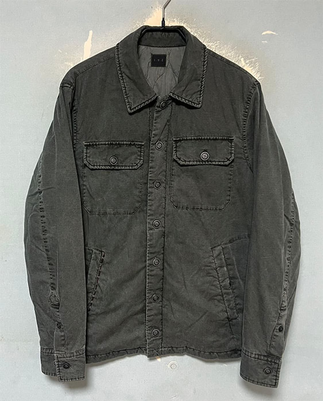 IMZ 인터메조 가먼트 워싱셔츠 추동 누빔패딩 M 95 상품이미지1