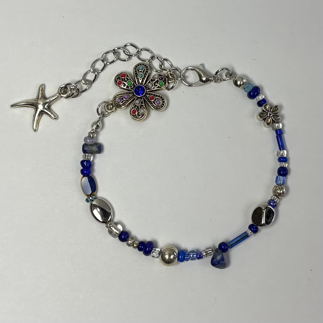 핸드메이드 비즈 팔찌 Bluebell 028 상품이미지3