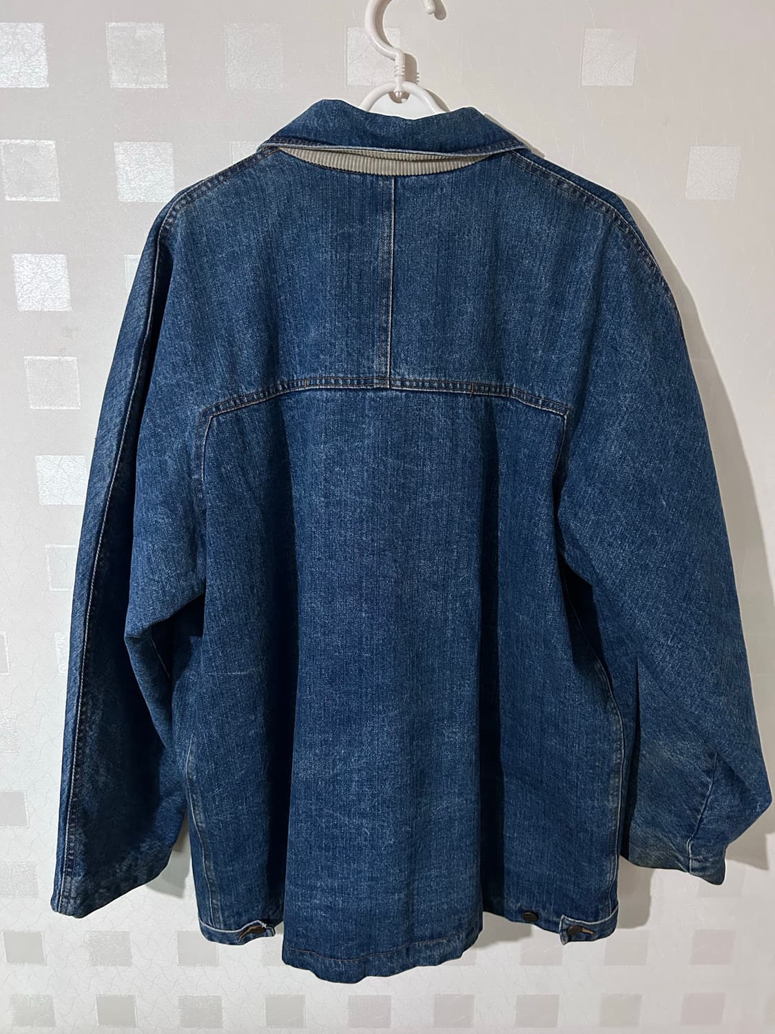 (105) 베네통 안감 양털 데님코트 상품이미지4
