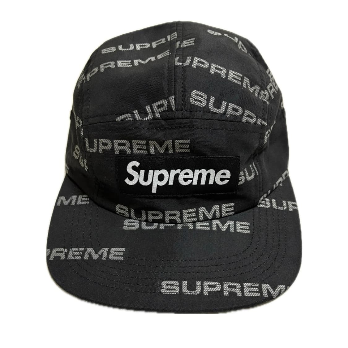 슈프림 리플렉티브 자카드 캠프캡 24FW 상품이미지1