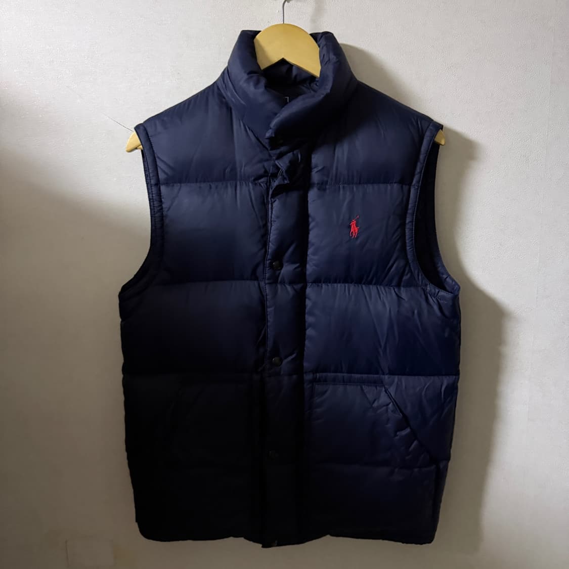 폴로 랄프로렌 로고 오리털 패딩 베스트 M (77,남성 95) 상품이미지1