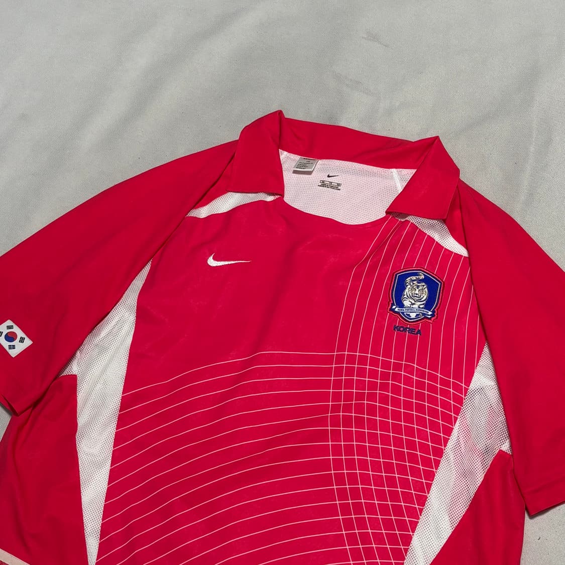 2XL 나이키 2002 월드컵 축구 국가대표 선수지급용 유니폼 상품이미지1