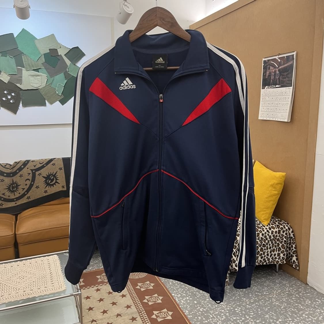 아디다스 레트로 00's 빈티지 배색 져지 집업 95 C10330 상품이미지3