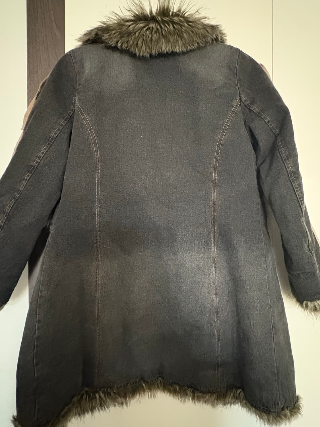 빈티지 y2k 모리 퍼자켓 상품이미지4