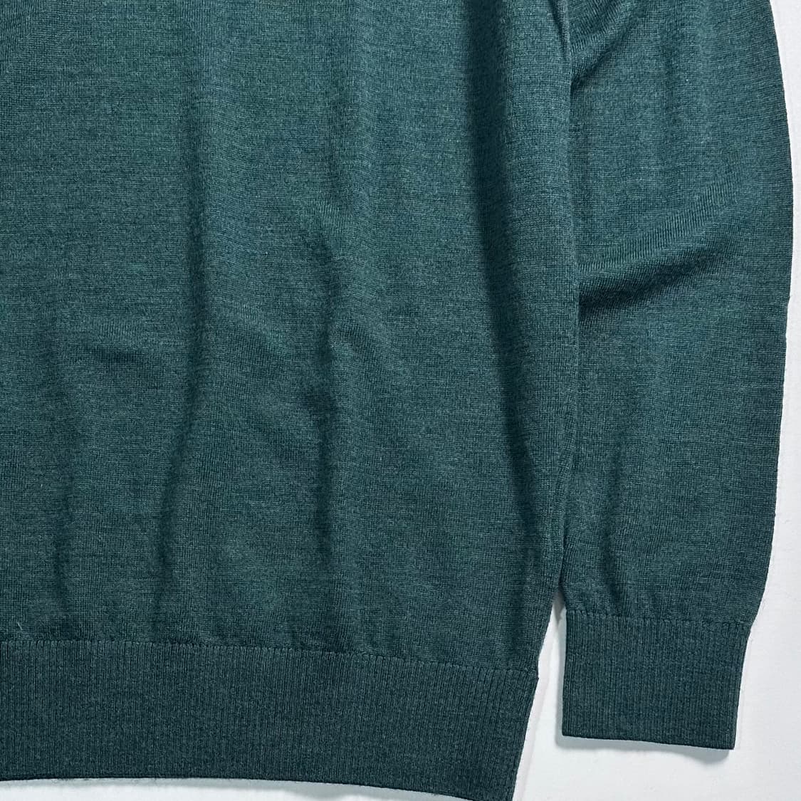 브룩스 브라더스 울 그린 카라 니트 상품이미지5